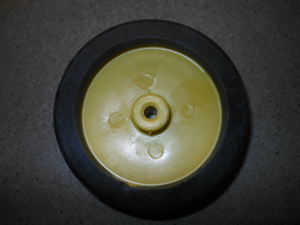 Колесо пластмас на тележку