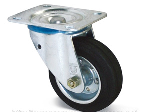 Колеса в поворотном кронштейне для тележек
