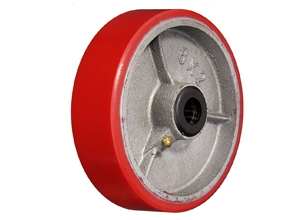 Колесо к тележке на подшипнике чугун полиуретан