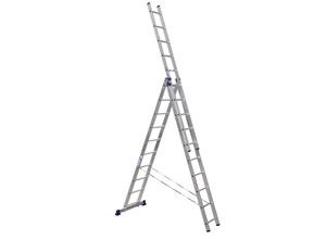 Алюминиевая лестница 3 секции
